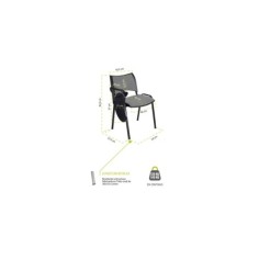 Silla Iso Smart con pala abatible Silla Iso Smart con pala abatible