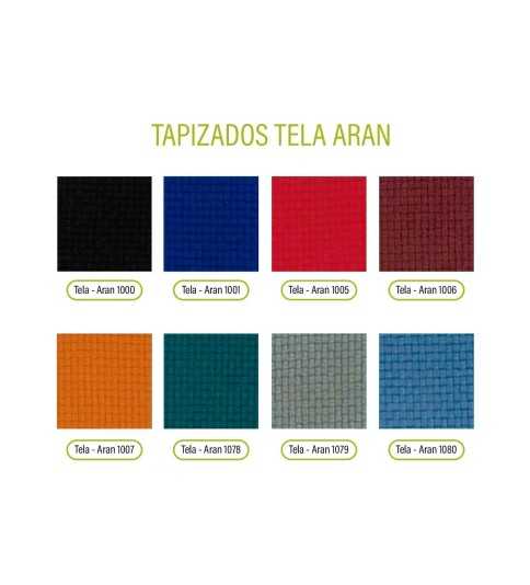 Silla confidente CARLES 4, anclaje recto, brazos fijos, gran acolchado Silla confidente CARLES 4, anclaje recto, brazos fijos, gran acolchado