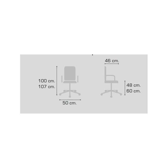 Silla de oficina CASIOPEA 4, respaldo malla, asiento de gran acolchado, base aluminio Silla de oficina CASIOPEA 4, respaldo malla, asiento de gran acolchado, base aluminio