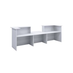 Mostrador recepción BASIC 340 cm terminaciones laterales