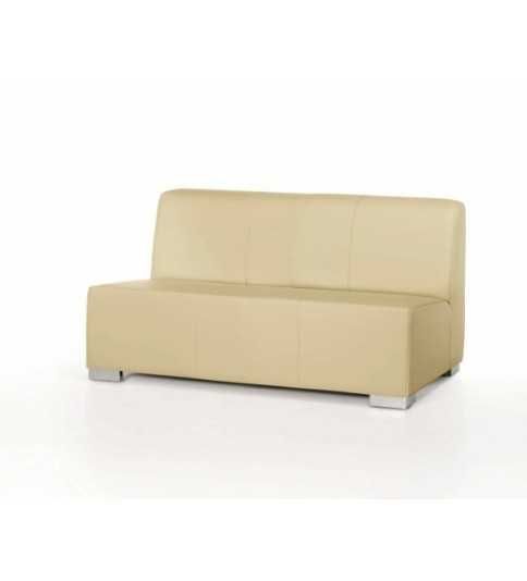 Sillón salas de espera P-KAR, acolchado y tapizado, sin brazos, 3 plazas Sillón salas de espera P-KAR, acolchado y tapizado, sin brazos, 3 plazas