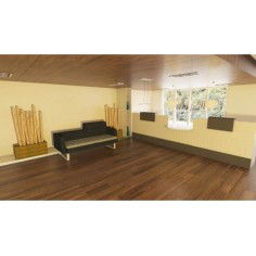 Mostrador recepción MOBI 320 cm, blanco,  sobremostradores y zócalo grafito