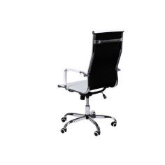 Silla de Oficina DEVI en polipiel blanca