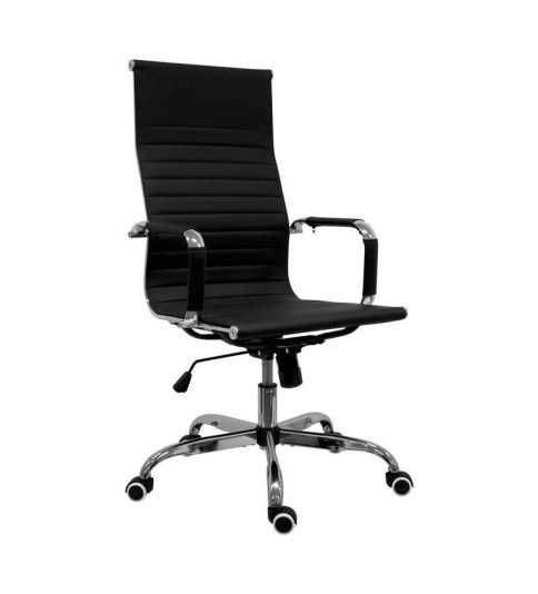 Silla de Oficina DEVI en polipiel blanca Silla de Oficina DEVI en polipiel blanca