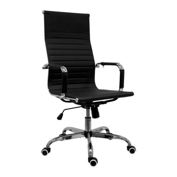 Silla de Oficina DEVI en polipiel blanca