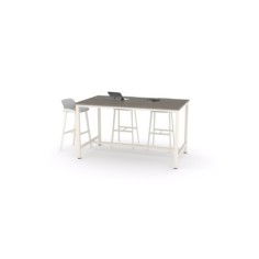 MESA MODULAR ALTA FONDO 80 CM