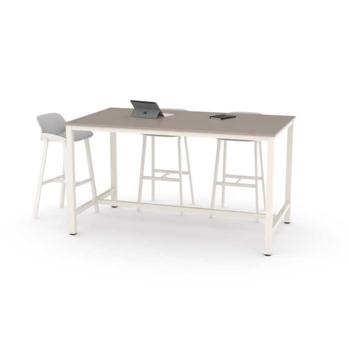 MESA MODULAR ALTA FONDO 80 CM