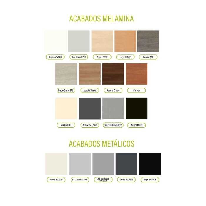 Mesa dirección con ala modelo venus fondo 100 cm
