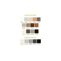 Mesa dirección con ala modelo venus fondo 100 cm