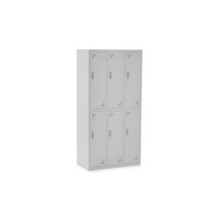 Taquilla Metálica de 6 puertas de Euromof Envío express