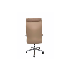 Sillón de oficina ROA de Mobel Linea, gran acolchado, basculante, Polipiel Beige Sillón de oficina ROA de Mobel Linea, gran acolchado, basculante, Polipiel Beige