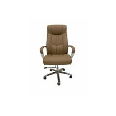 Sillón de oficina ROA de Mobel Linea, gran acolchado, basculante, Polipiel Beige Sillón de oficina ROA de Mobel Linea, gran acolchado, basculante, Polipiel Beige