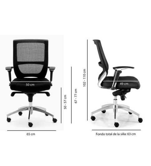 Silla de oficina MALTA de Euromof Silla de oficina MALTA de Euromof