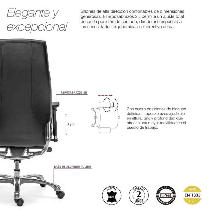 Sillón de oficina MOSCÚ de Euromof Sillón de oficina MOSCÚ de Euromof