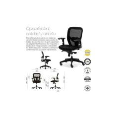 Silla de oficina ergonómica BOSTON de Euromof