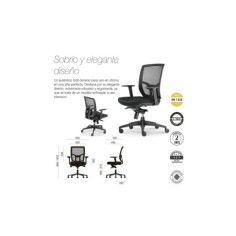 Silla de oficina CHICAGO de Euromof