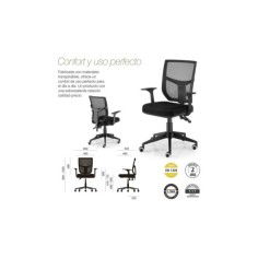 Silla de oficina ROMA de Euromof