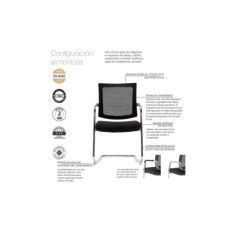 Pack de 4 Sillas confidente DALLAS de Euromof