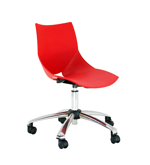 Silla de oficina modelo FAMA de vincolo, giratoria, base de aluminio Silla de oficina modelo FAMA de vincolo, giratoria, base de aluminio