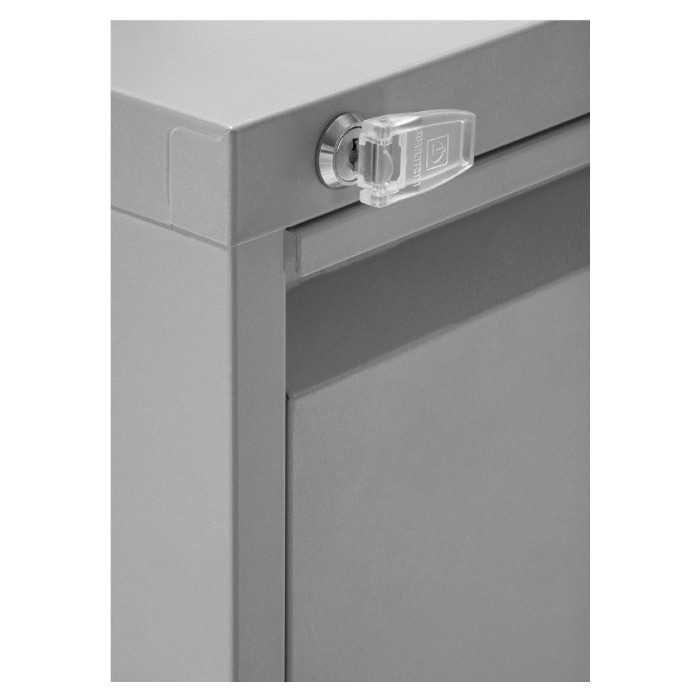 Archivador Metálico Modelo Denver 4 cajones gris de Euromof
