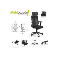 Silla operativa LOGOS con cabezal Silla operativa LOGOS con cabezal