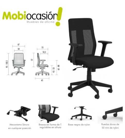 Silla operativa LOGOS sin cabezal Silla operativa LOGOS sin cabezal