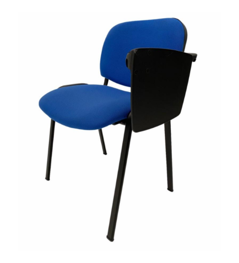 Silla iso tapizada con pala abatible antipánico