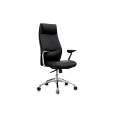 Sillón de oficina VIC de Mobel Linea giratorio con respaldo alto Sillón de oficina VIC de Mobel Linea giratorio con respaldo alto