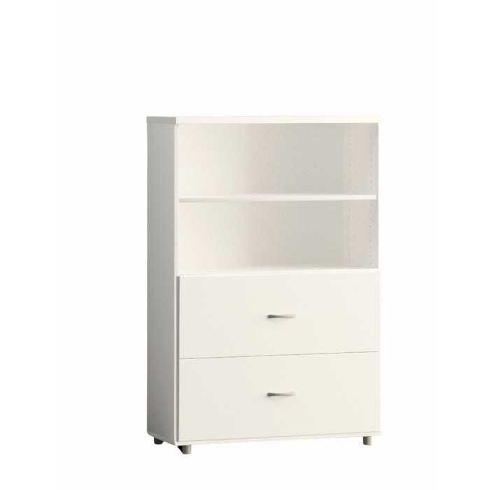 Armario de oficina medio serie MOB, con archivo dos niveles