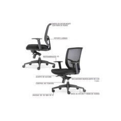 Silla de oficina CHICAGO de Euromof