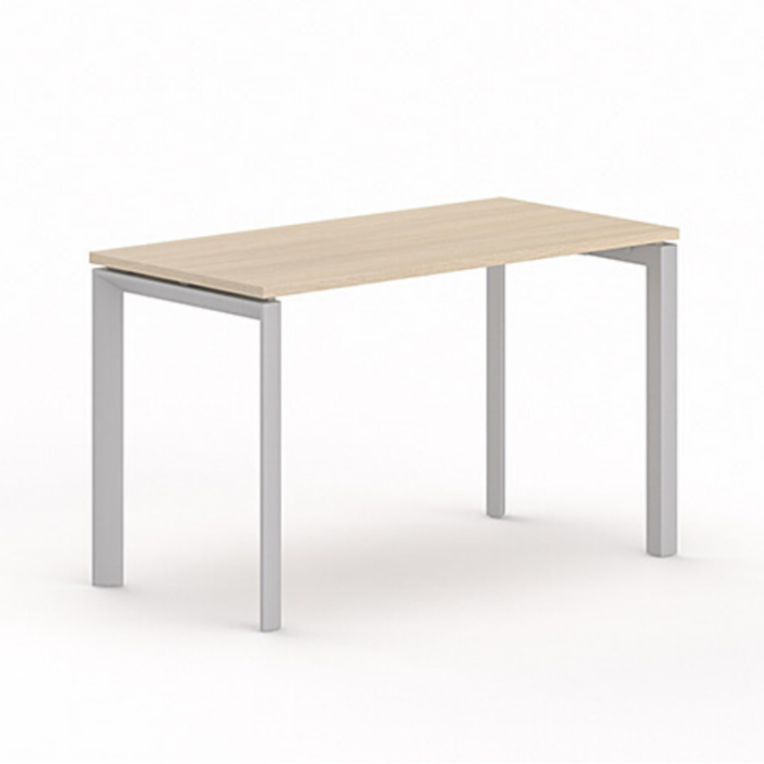 Mesa colectividades STAR,  estructura 4 patas metálica, fondo 60 cm