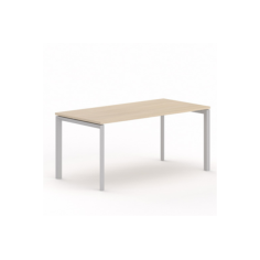 Mesa de despacho Serie STAR,  estructura 4 patas metálica, fondo 80 cm Mesa de despacho Serie STAR,  estructura 4 patas metálica, fondo 80 cm