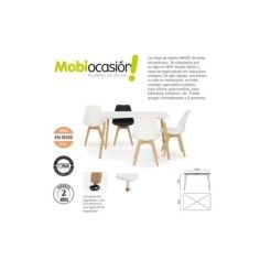Mesa de Escritorio modelo MINSK 120X80 de Euromof