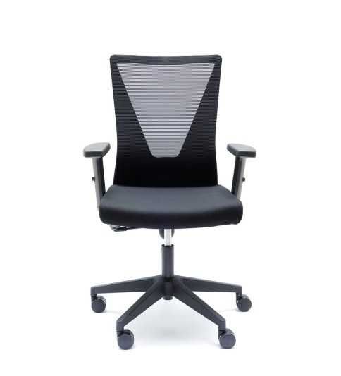 Silla de oficina TIRANA Negra de Euromof Silla de oficina TIRANA Negra de Euromof