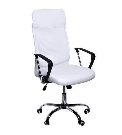 Sillón de oficina BAUSS Blanca Sillón de oficina BAUSS Blanca