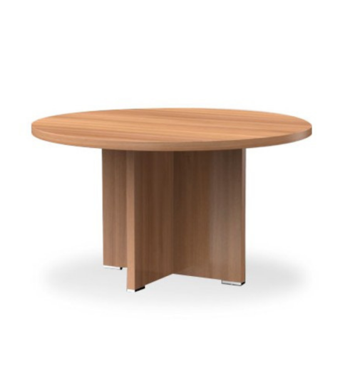 Mesa de reunión, KARINA, circular, diámetro 130 cm, melamina Mesa de reunión, KARINA, circular, diámetro 130 cm, melamina