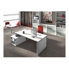 Despacho OMEGA tipo 2 mueble auxiliar