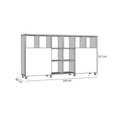 Despacho Completo Style 1 Ala Izquierda