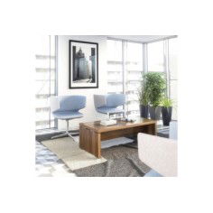 Mesa sala de espera KARINA, rectangular, medida 120x60 cm