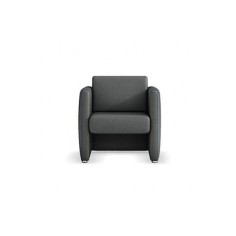 Sillón salas de espera tapizado modelo SF3 1 plaza