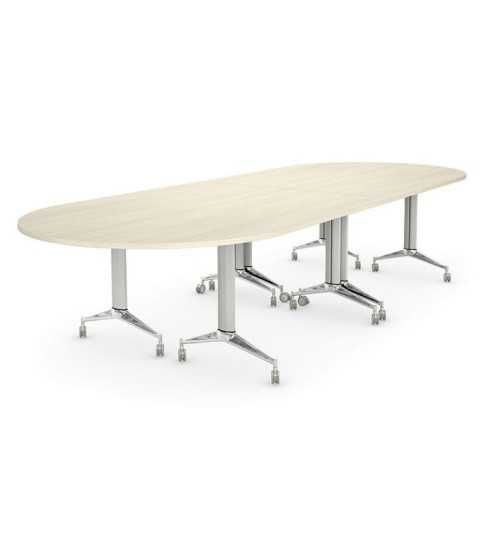 Mesa colectividad plegable NET Rectangular con angulo Mesa colectividad plegable NET Rectangular con angulo