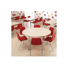 Mesa formación semicircular fondo 70, 80 cm serie DAI