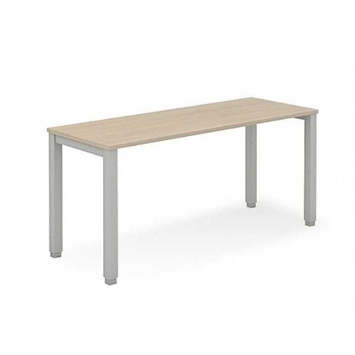 Mesa de oficina TEMPO, estructura 4 patas fijas, fondo 60 cm