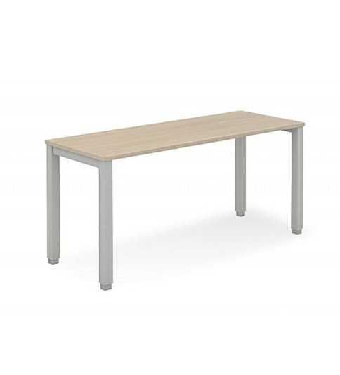 Mesa de oficina TEMPO, estructura 4 patas fijas, fondo 80 cm Mesa de oficina TEMPO, estructura 4 patas fijas, fondo 80 cm
