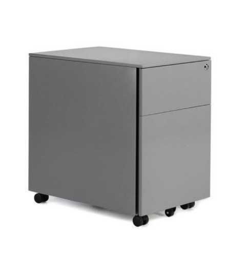 Cajonera metálica ATENAS de Euromof gris de cajón + archivo Cajonera metálica ATENAS de Euromof gris de cajón + archivo