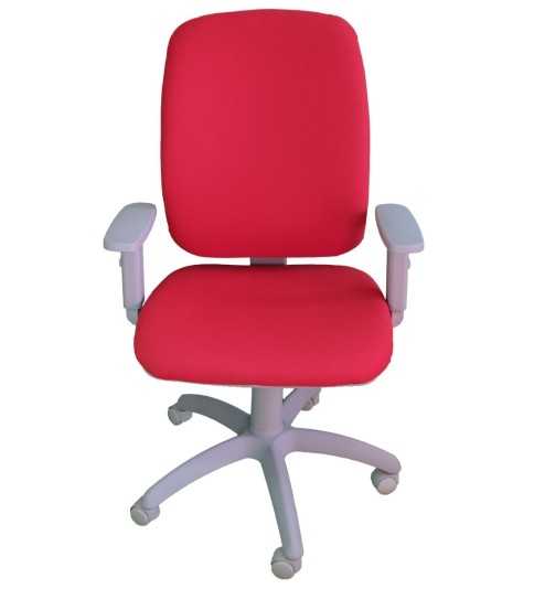 Silla de escritorio ergonómica Parigi Alta carcasa gris, uso 8 horas Silla de escritorio ergonómica Parigi Alta carcasa gris, uso 8 horas