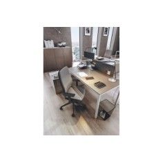 Silla de escritorio ergonómica BLAZE negra uso 8 horas