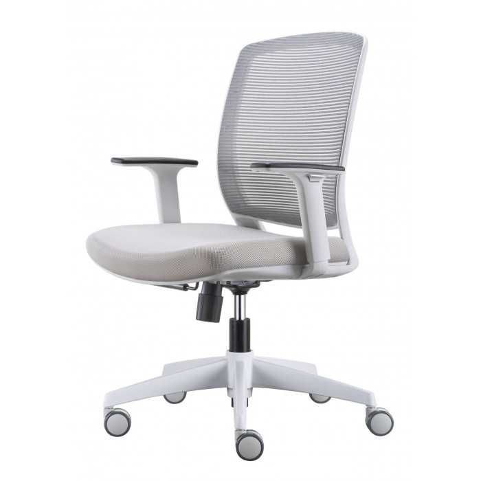 Silla Operativa ergonómica Luna Grey de Vincolo brazos regulables