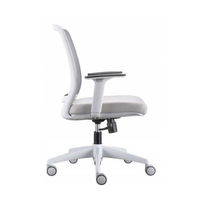 Silla Operativa ergonómica Luna Grey de Vincolo brazos regulables