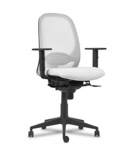 Silla ergonómica de oficina modelo Adara negra de Vincolo, brazos regulables Silla ergonómica de oficina modelo Adara negra de Vincolo, brazos regulables